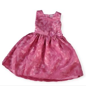 Wonder Nation Lace Satin 4 Layer Butterfly Dress Size 10
